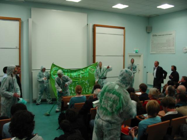 Edinburgh greenwash Milliband pie