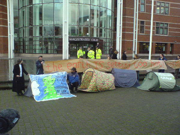 Racliffe-on-Soar camp at court case