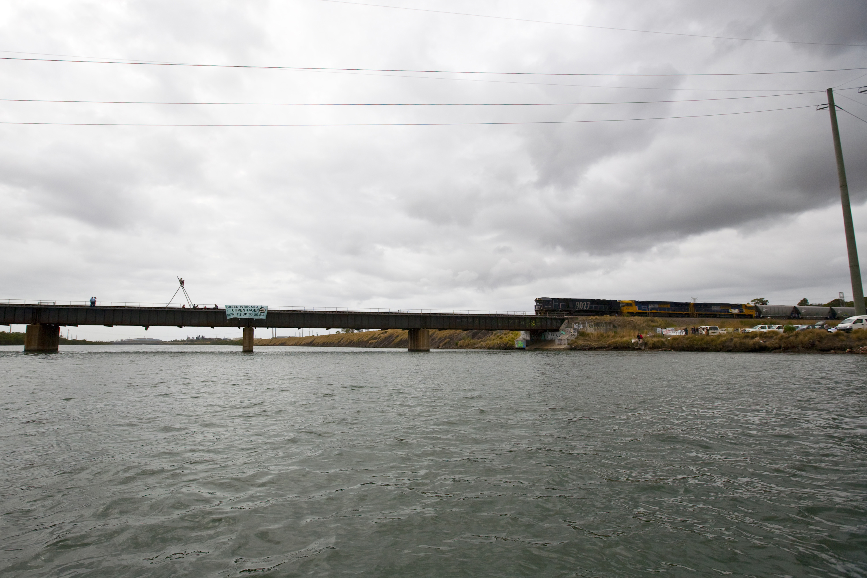 Australian Copenhagen rail blockade