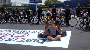 Duke protest DNC2012