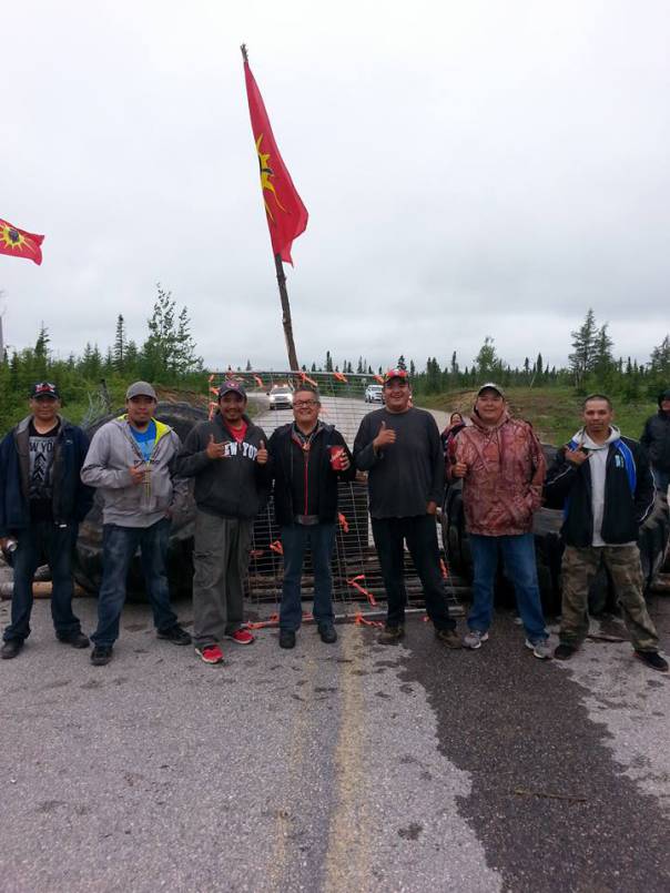 innu blockade