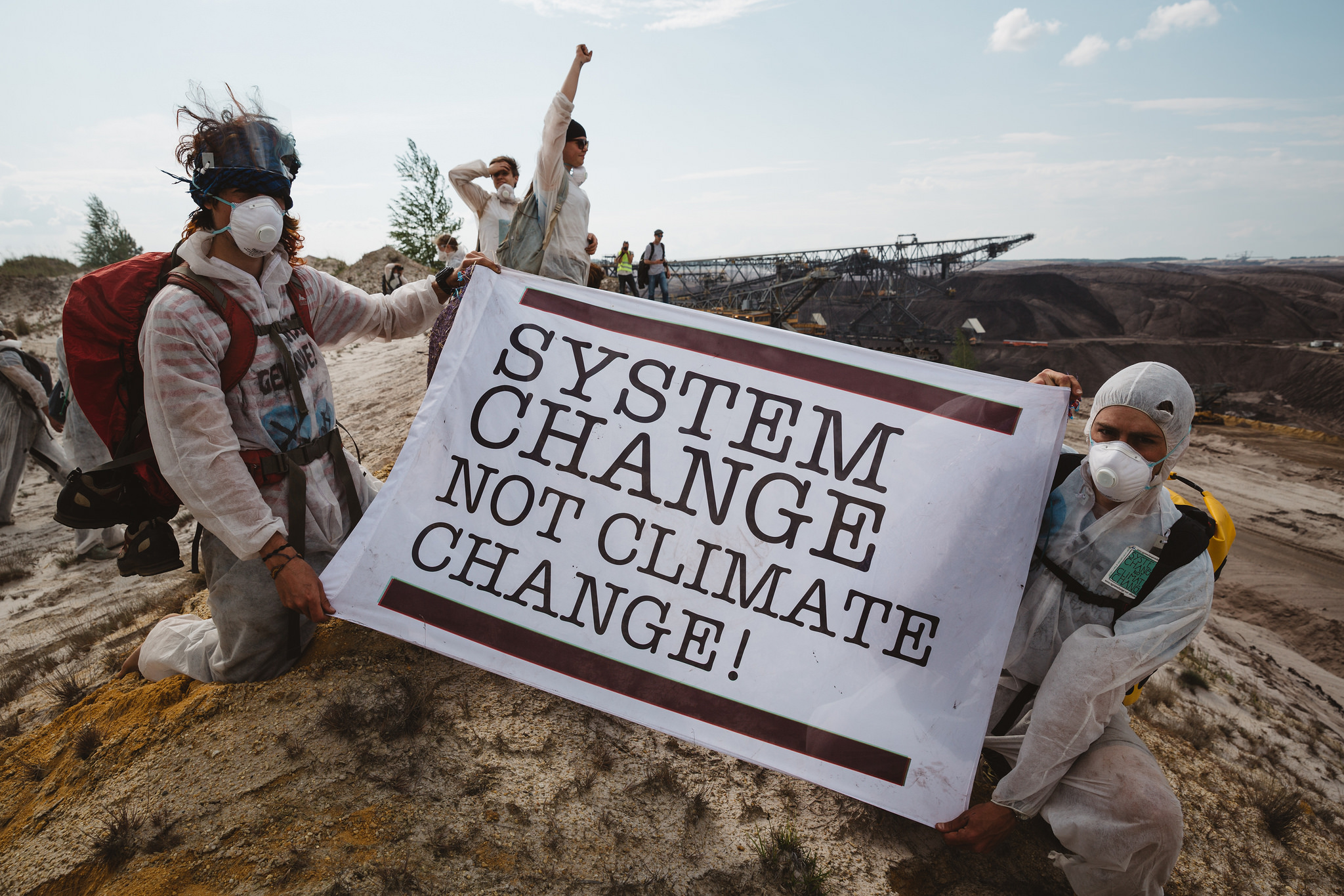Ende Gelände: Day 1 - Climate activists shut down one of Europe's largest opencast lignite mines